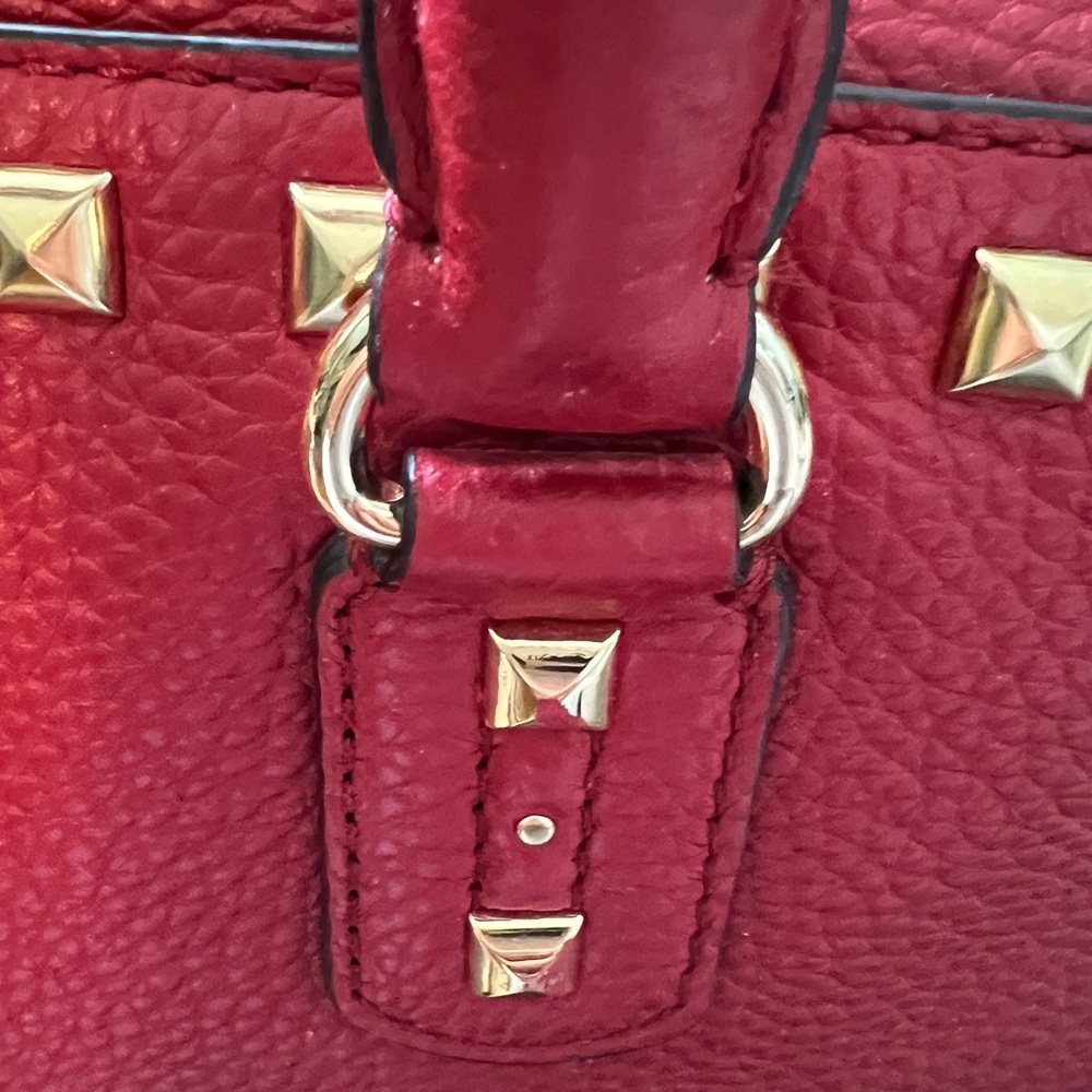 Michael Kors Sandrine Studded Satchel - Picture 5 of 14